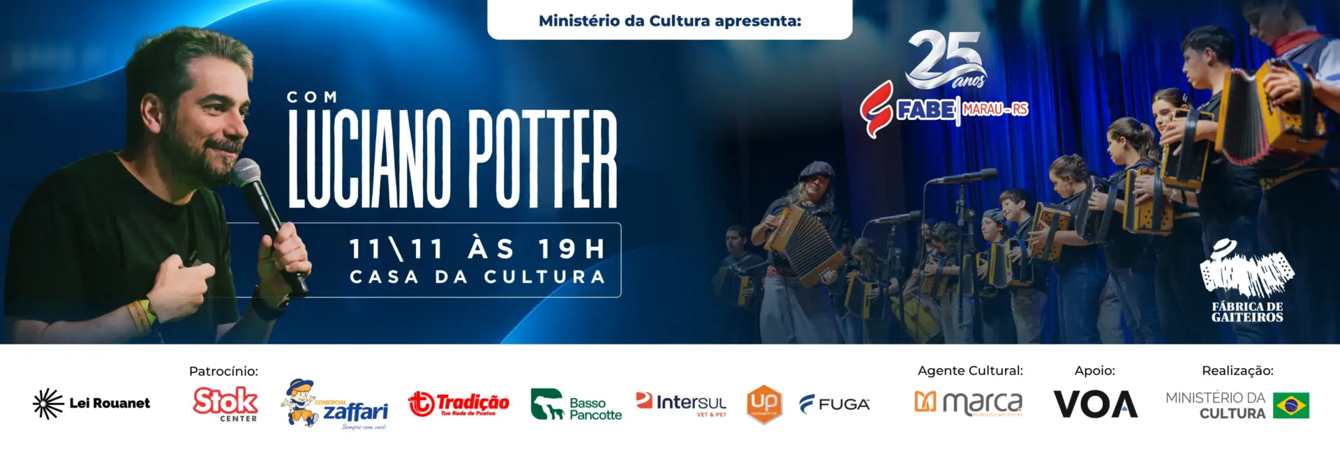Luciano Potter 25 anos FABE