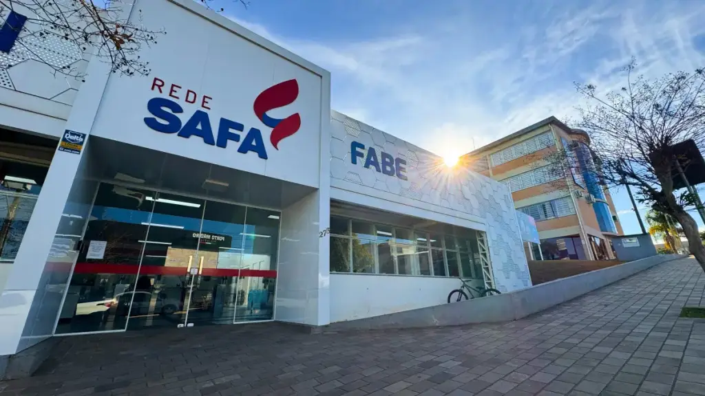 Fachada da FABE Marau e da Rede SAFA