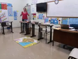 Pedagogia realiza atividade dinâmica sobre fontes históricas