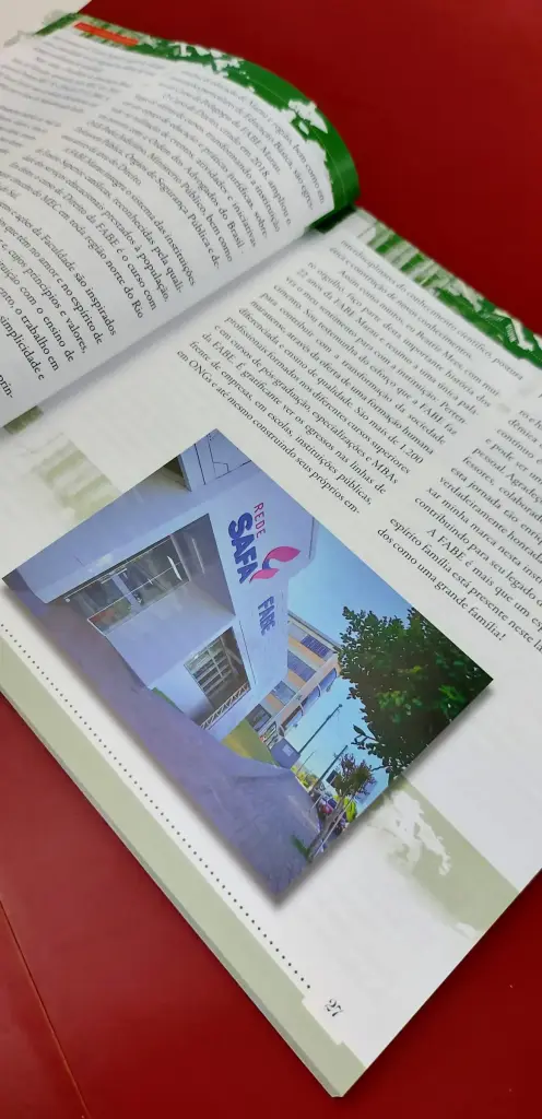 FABE MARAU Contribui para a Obra que Eterniza 70 Anos da Nossa História