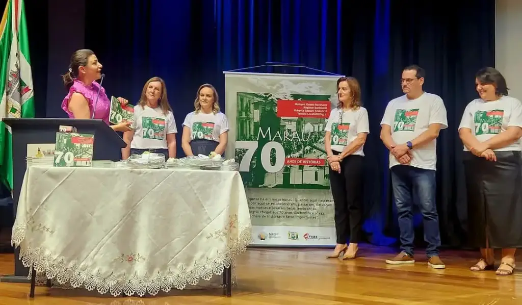 FABE MARAU Contribui para a Obra que Eterniza 70 Anos da Nossa História
