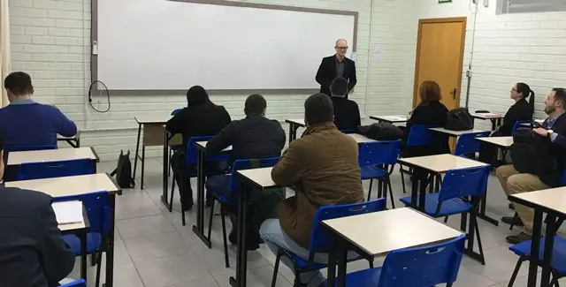 Defensor Público participa de atividade no curso de Direito
